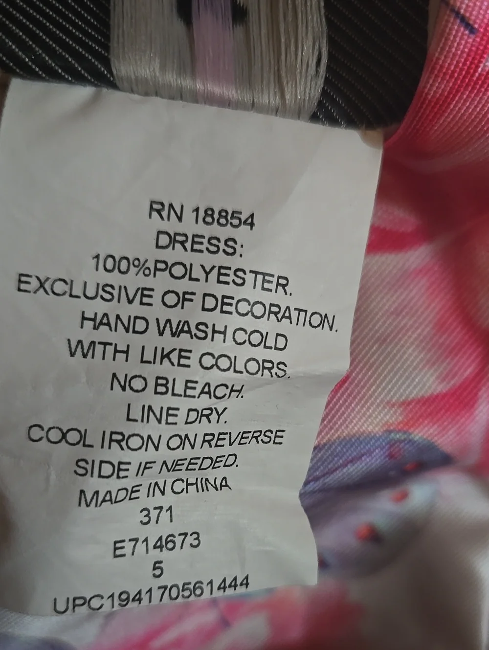 5t Rare Editions Floral & Butterfly Dress